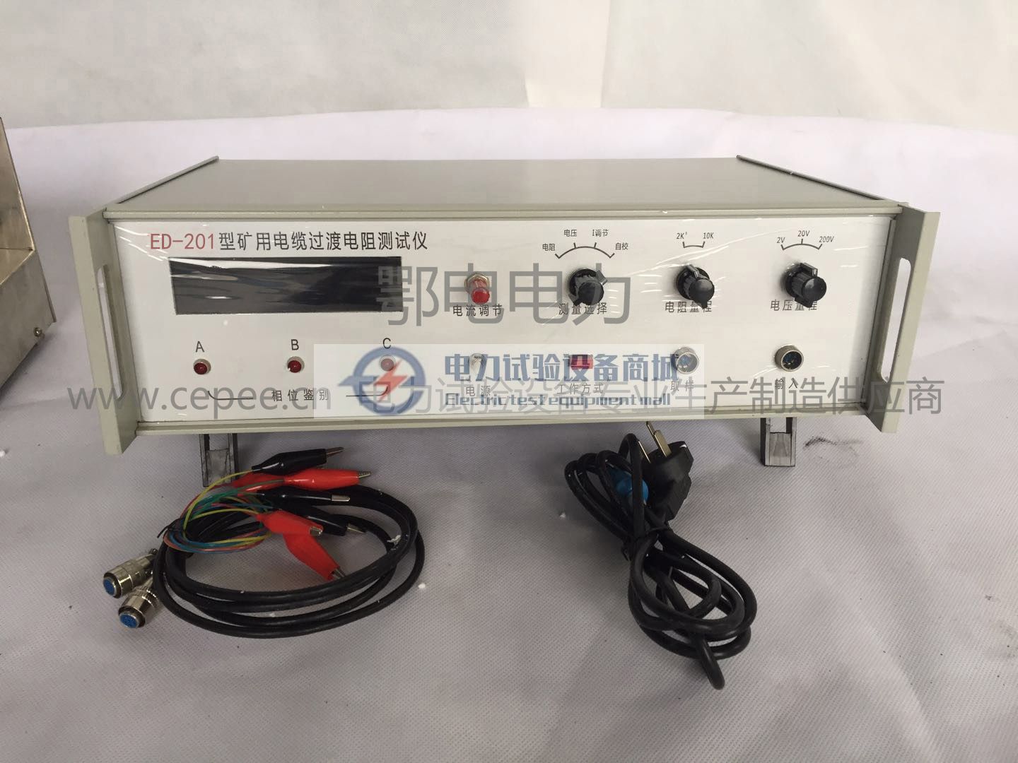 矿用电缆过渡电阻测试仪产品简介